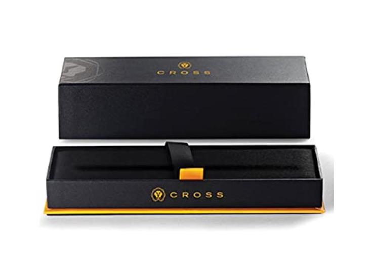 Cross Ручка-роллер Century II Цвет Gunmetal Gray с Премиальной Подарочной Коробкой Medium, Идеальный Подарок на День или для Акции, Чернила на Водной Основе, Наконечник, Отца