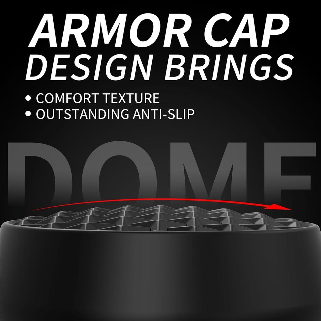 playvital Thumbs Pro ARMOR Thumbstick Extender for Xbox Core Controller, for Xbox Series X/S Controller, Joystick Caps Grip for Xbox One Controller -