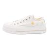 Converse All Star Lift спортивная повседневная стильная удобная износостойкая низкая обувь для скейтборда для женщин в белом цвете
