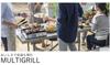 Контактная решетка для гриля DeLonghi Multi Grill BBQ с регулировкой температуры сверху и снизу CGH1011DJ из нержавеющей стали, серебристого и