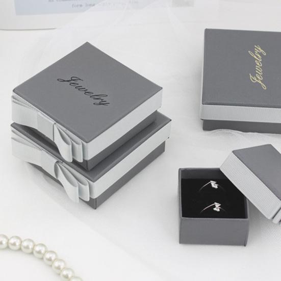 Органайзер для ювелирных изделий с отдельной крышкой, магазин ювелирных изделий, экологически чистая коробка для свадебных подарков ручной работы, подарок на день рождения