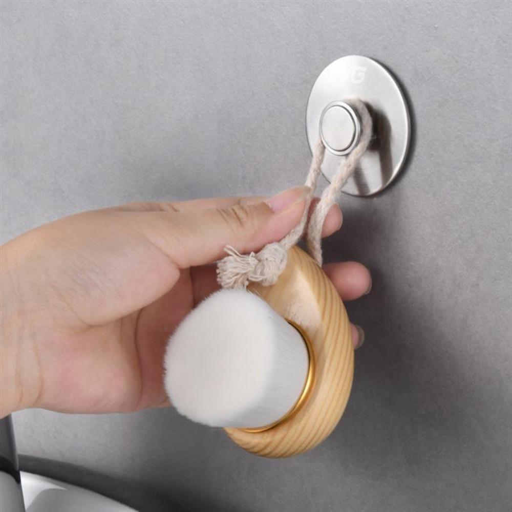 Полезные настенные магнитные мыльницы без проколов, мыльницы, полки для ванной комнаты, мыльница