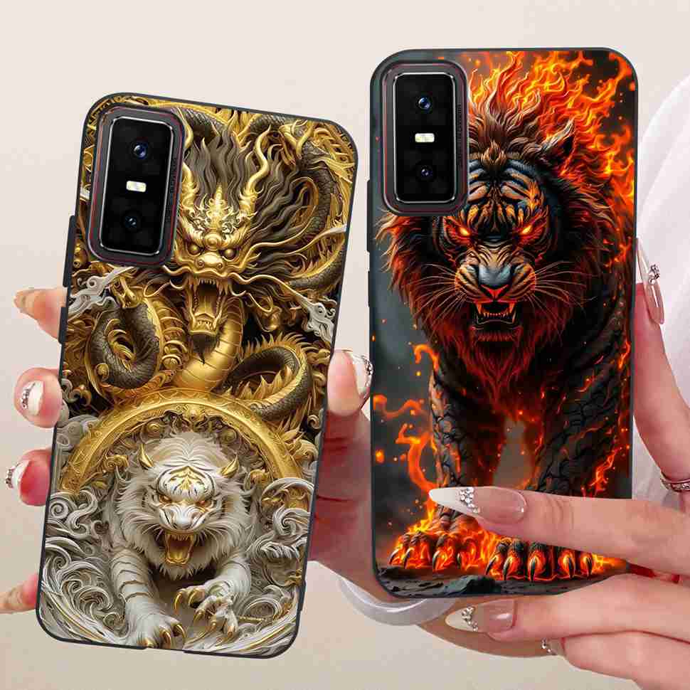 Чехол для телефона Infinix GT 30 Pro 5G, мягкий силиконовый чехол с рисунком животных для Infinix GT30 GT20 GT 20 30 Pro, защитный чехол
