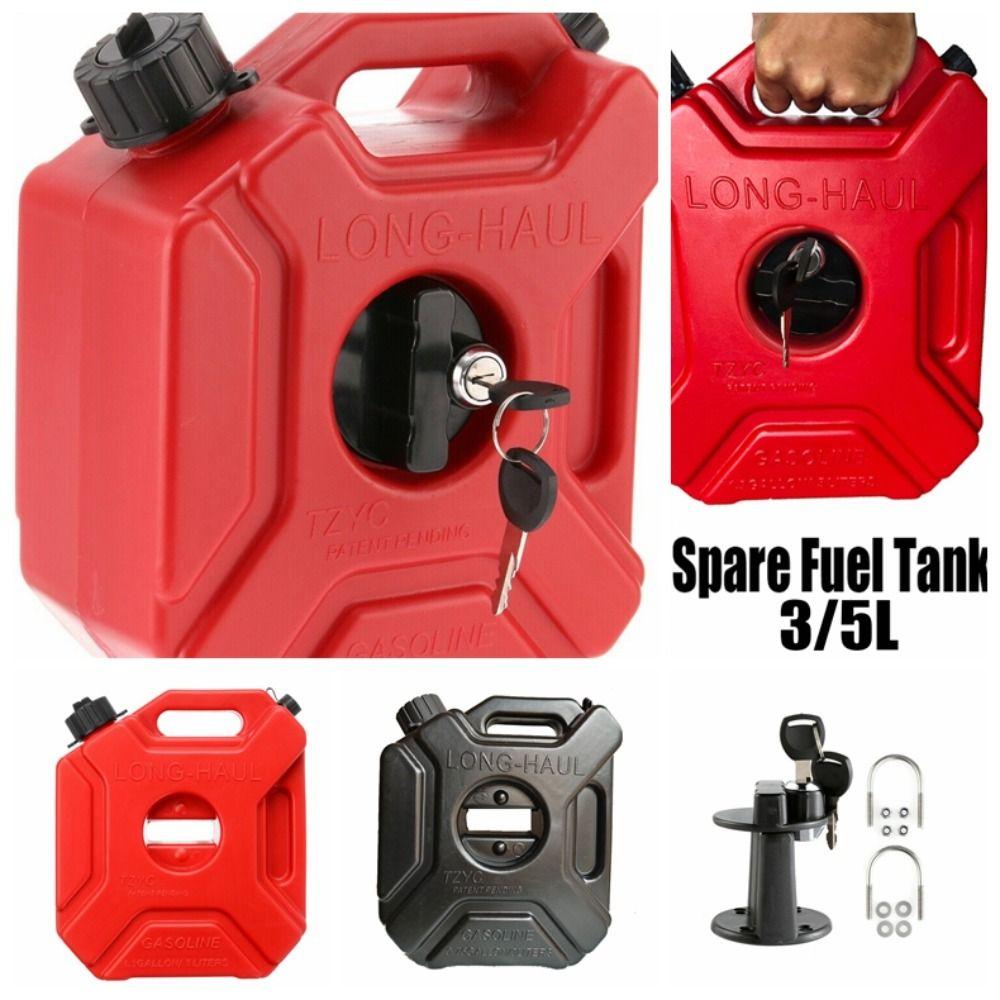 Petrol Can Lock 3/5L Petrol Jerry Can With Lock Spare Petrol Tank Car Auto off-road vehicle