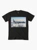 Air Force One Air Force One Side Profile Clouds Illustration Premium T-Shirt