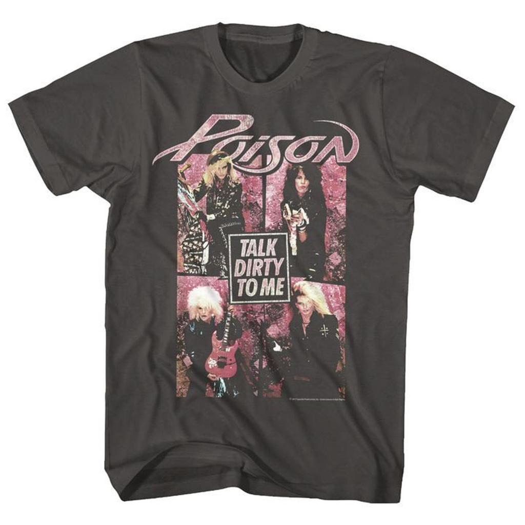 Poison Dirty To Me Smoke Adult T-Shirt