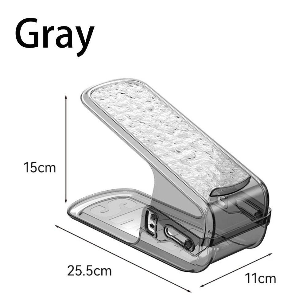 Регулируемый поднос для обуви Двухслойный держатель для обуви Шкаф для обуви Инструмент для хранения Стойка для обуви Обувь