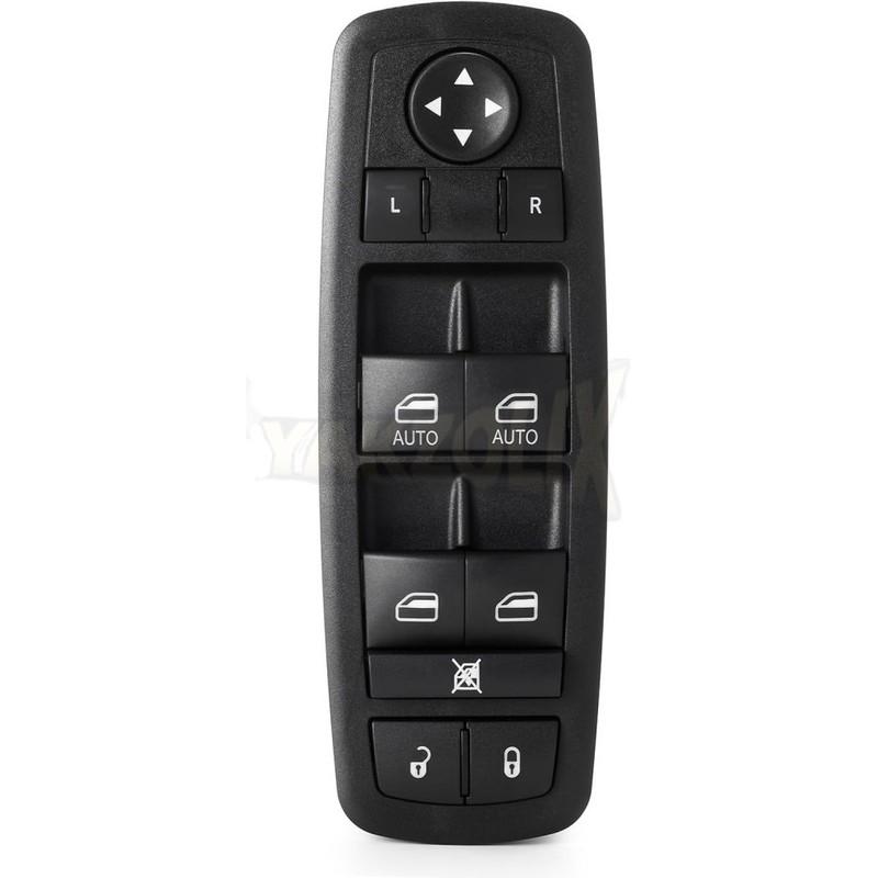 Car Front Left Driver Electric Power Window Switch for Dodge Durango Jeep Grand Cherokee 2011 2012 2013 68030823AE 68030823AC