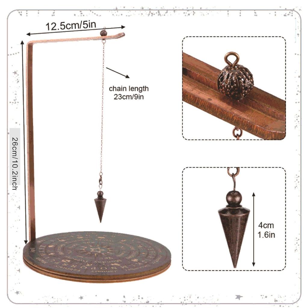 Деревянная доска для гадания ведьм: Большое созвездие для инструментов для гадания и лозоходства