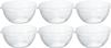 Made In Japan Heat Resistant Glass Single Mouth Bowl 800ml Set of 6 Clear KB-80-BK