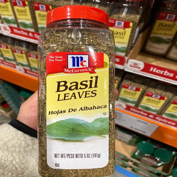 McCormick Dried Basil Leaves Seasoning 141g