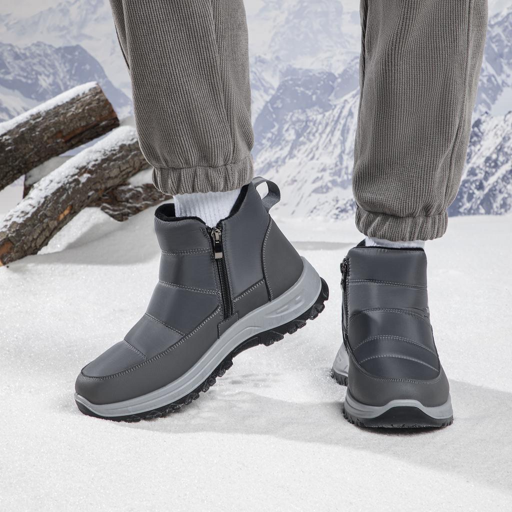Taiheyuan Winter Couple's Thick Velvet Snow Boots