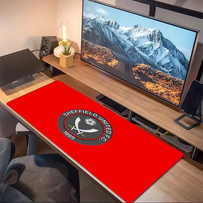 Sheffield United Print Cushion Non-slip Laptop Tablet Big Mousepad XXL Mat Mini PC Playmat With Lock edge