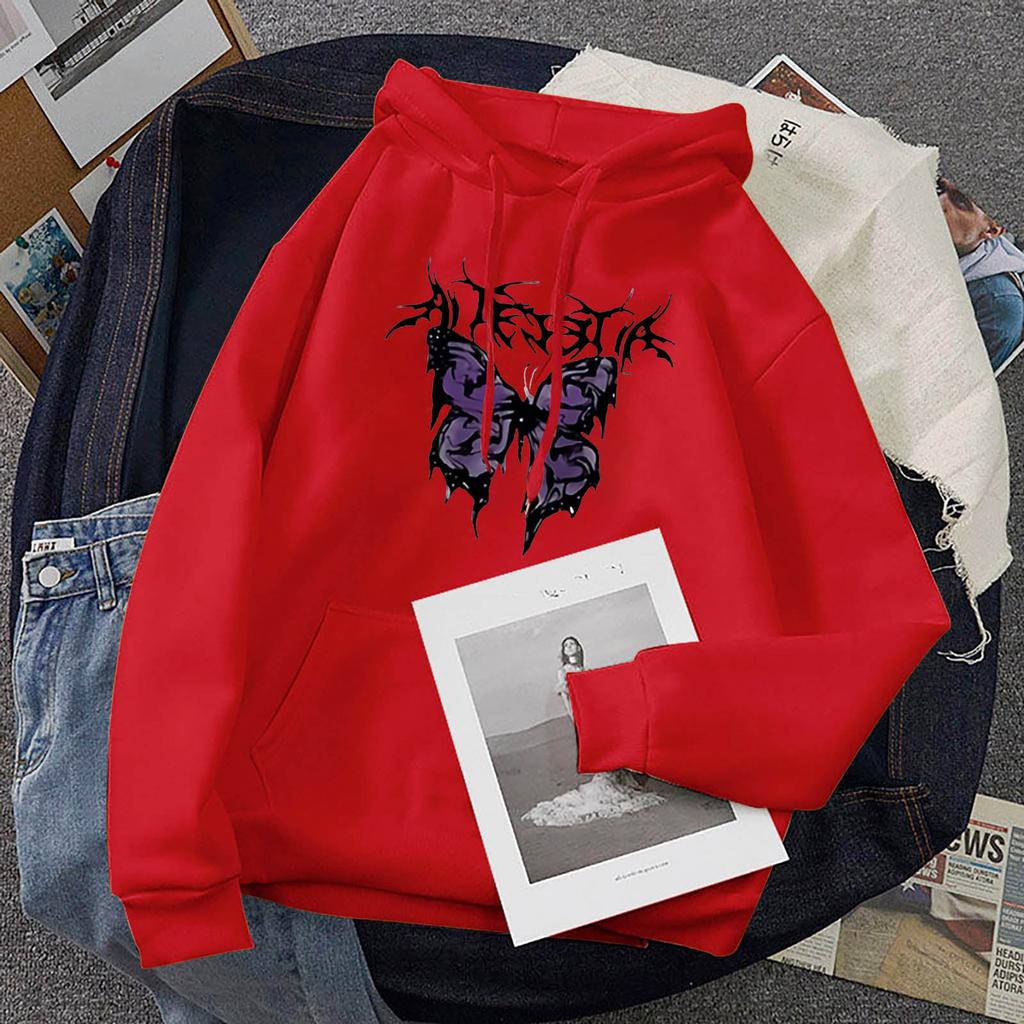 Модные женские повседневные женские толстовки с длинным рукавом и принтом с капюшоном