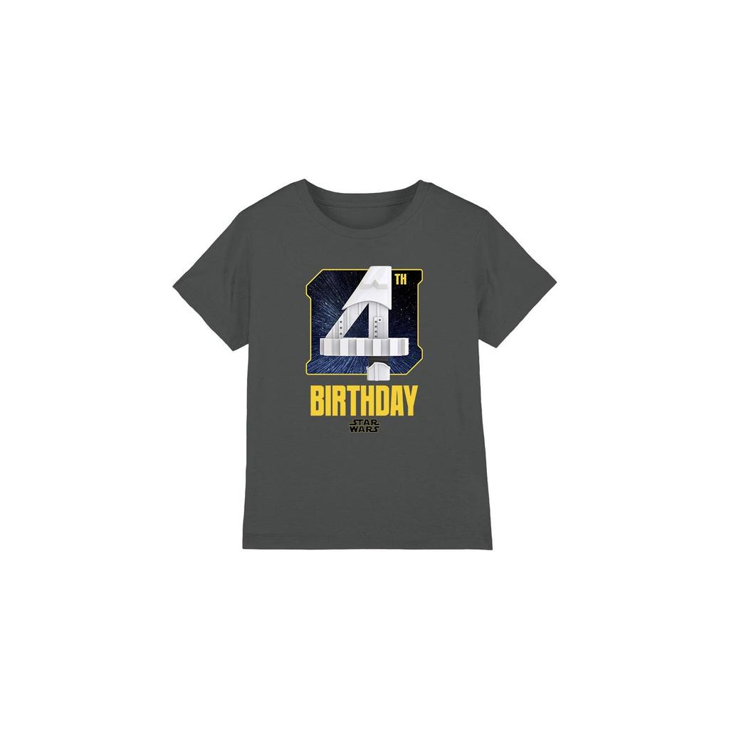 Star Wars Childrens/Kids Stormtrooper Space 4th Birthday T-Shirt