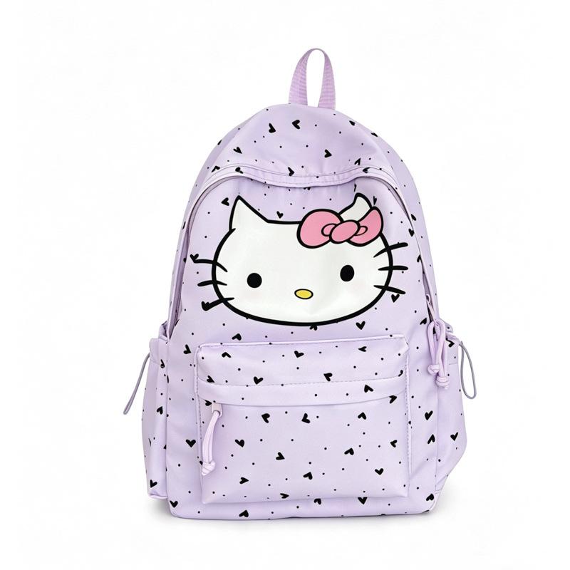 Schoolbag new cartoon cute KT printed backpack campus high value commuter backpack large capacity small fresh backpack