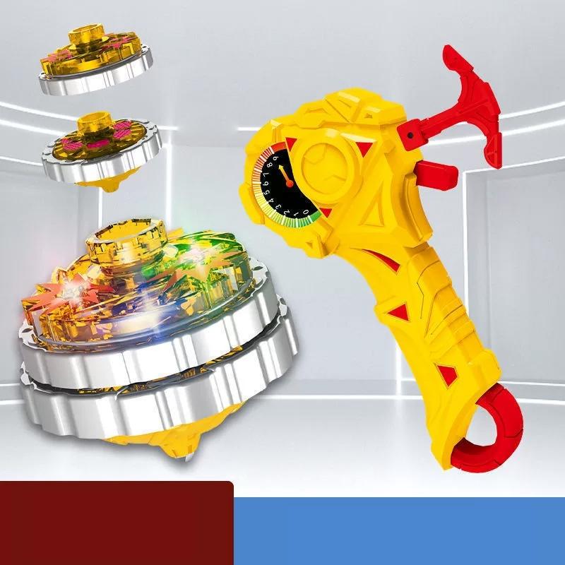 Супер-изменение Zhantuo боевой волчок, набор, детская игрушка, ураган, битва, свет души, обновление, магия, волчок, две звезды, три звезды