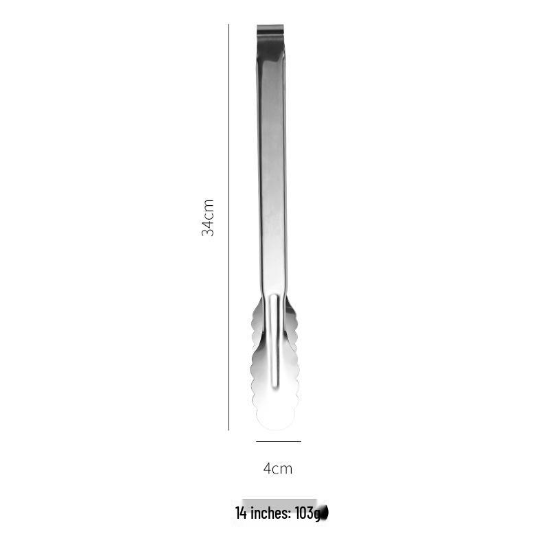 Немагнитный зажим для хлеба и барбекю из нержавеющей стали для использования дома или в ресторане