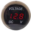 Car Boat Voltage Volt Meter Gauge Boat Voltmeter Digital Display 12V Touch Switch On/Off Waterproof Auto Boat Marine Camper ATV