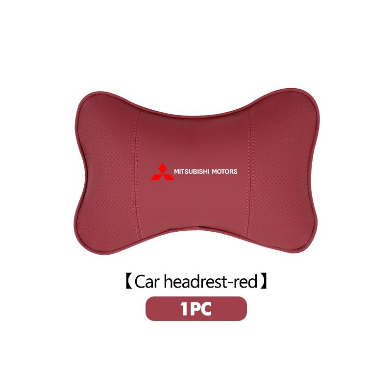 Car Universal Neck Pillow Protection Lumbar Headrest Backrest Cushion For Mitsubishi Outlander Lancer L200 ASX Pajero Grandis