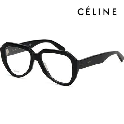 [Celine] Eyeglass Frame CL50016I 001 Aviator Black Horn-rimmed Fashion