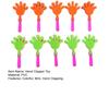 10Pcs Mini Plastic Hand Clapper Toy Pocket Colorful Hand Clapper for Kids & Adults Clapping Hands Party
