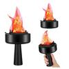 3D Electric Fake Flame Lamp Realistic Looking USB Rechargeable Portable Fake Campfire Flame Light Party Decoration