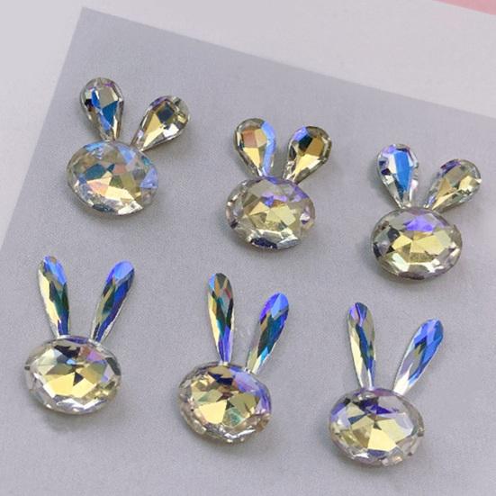 Стильные стразы для ногтей, трехмерные красочные DIY