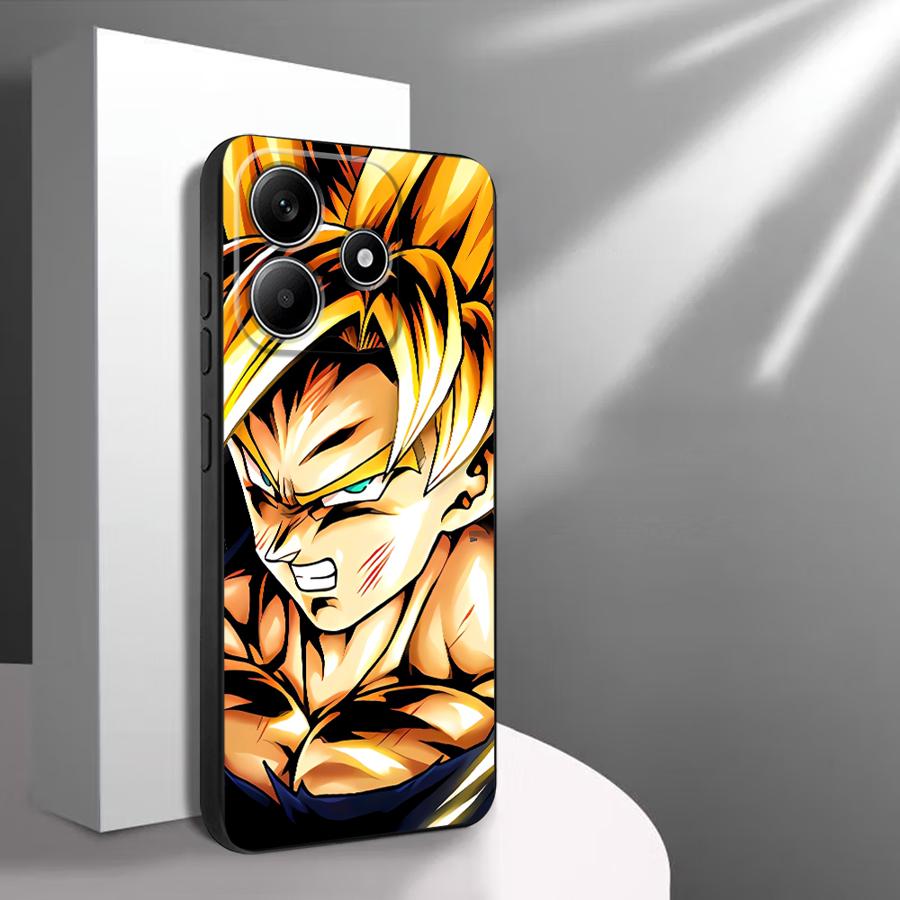 Чехол DragonS BallS GokuS для Xiaomi Redmi Note 14 11S 14C A3 A1 A2 12 11 Pro 12S 10 9 8 7 12C 13C K80 K40 A5 A4 13 Pro Plus
