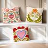 Любовь цветок модный узор наволочка Удобная мягкая наволочка для дивана гостиной домашнего офиса Декор Защитные чехлы