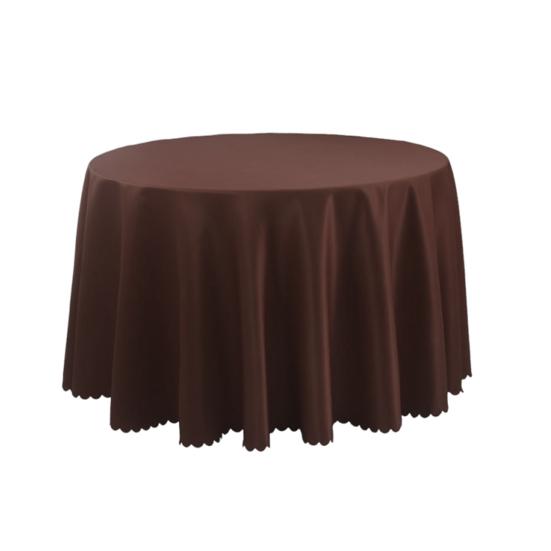 Полиэстеровая скатерть Элегантная однотонная тканевая скатерть Декоративная скатерть