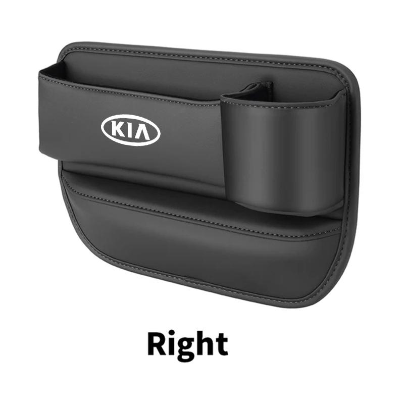 KHOU6 For Kia Morning Picanto Rio Optima Forte 5 Stonic Sportage Ceed Car Special Seat Crevice Storage Box Seat Slit Catcher Organizer