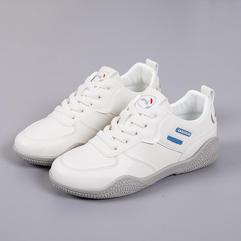 [Customized] Spring 2025 New Versatile and Lightweight Women's Little White Shoes Sports and Leisure Board Shoes Soft-soled Breathable Shoes