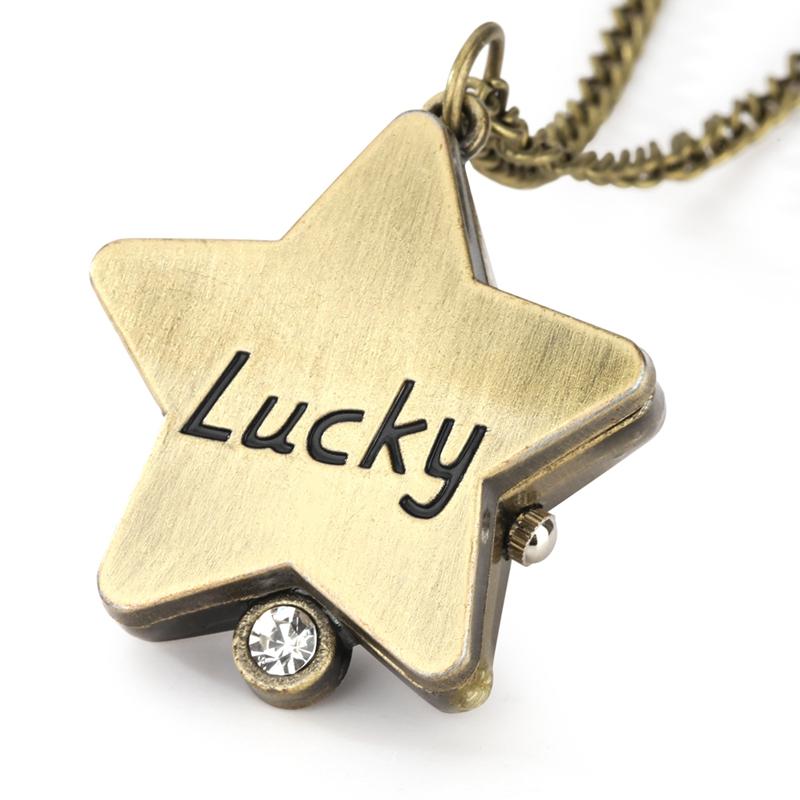 Antique Bronze Cute Lovely Vintage Key Shape Quartz Pocket Watch Buckle Necklace Gift Wall Chart FOB Pendant Clock Collectibles