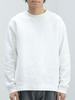Beams Heart Men's Geometric Quilted Crew Neck Sweatshirt, White, Size L