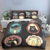 Vintage Cat Portraits Set Bedding Duvet Cover Set Duvet Cover Pillowcases  (1*Duvet Cover 2*Pillowcases, without duvet insert)