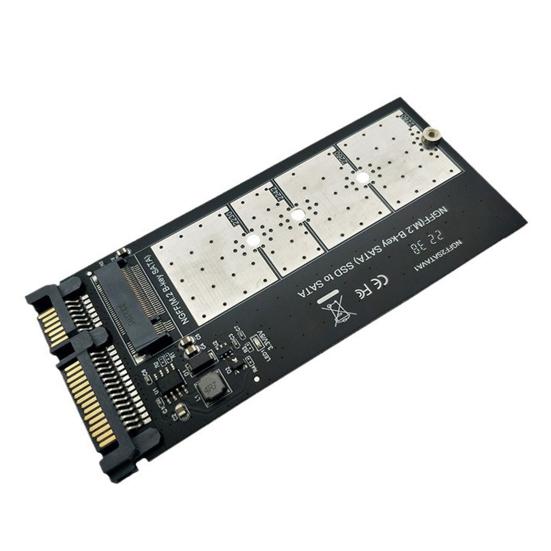 Карта-адаптер M.2 NGFF на SATA с отверткой B Key SSD