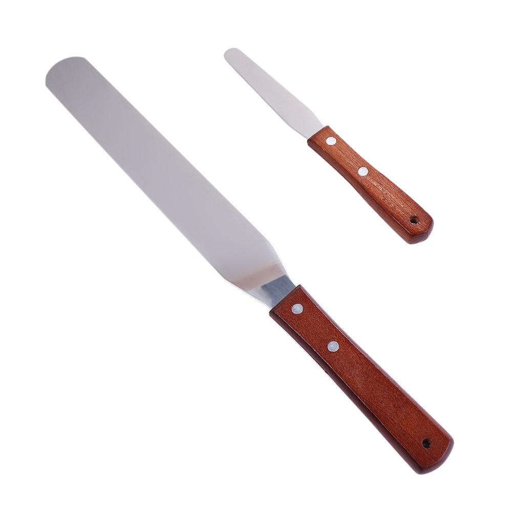 Steel Baking Cake Tool Bakeware Cake Decorating Cake Scraper Butter Cutter Icing Spatula Spatulas