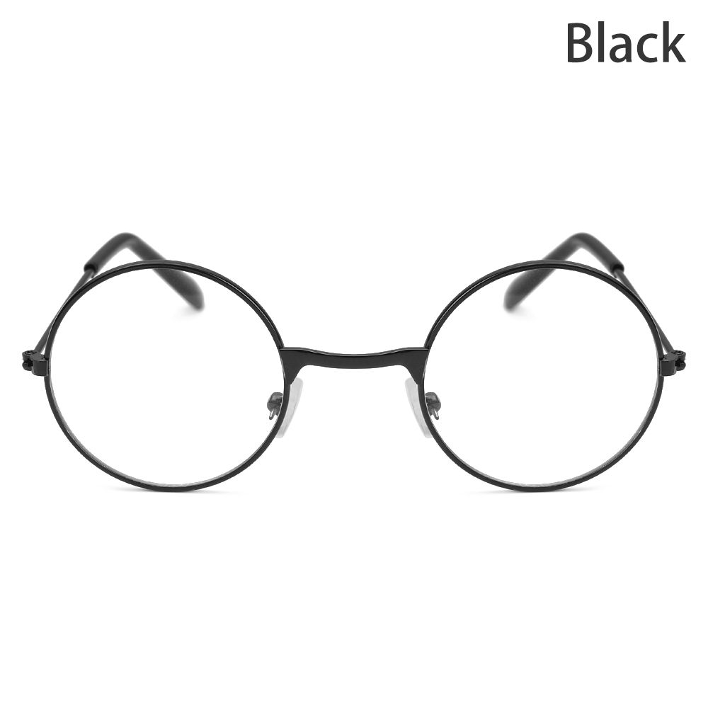 Flat Light Decorative Glasses Retro Children's Flat Mirror Small Round Glasses Clothing Accesories