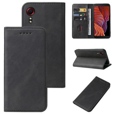 Кожаный чехол для телефона с магнитной застежкой для Samsung Galaxy Xcover 5