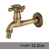 Antique Bronze Washing Machine Faucet Bibcock Faucet Garden Faucet Crane Brass Bathroom Mop Sink Faucets  Water Taps Garden
