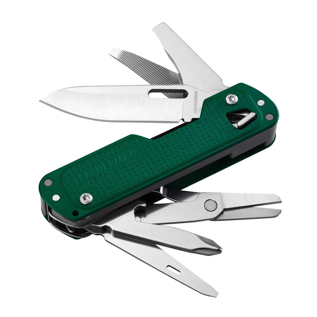 LEATHERMAN Multi Tool FREE T4 Японская гарантия 25 лет [Оригинальный продукт] [Evergreen]