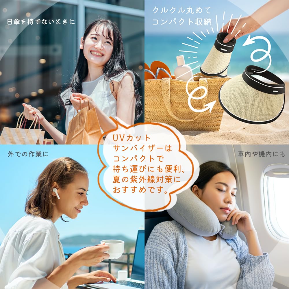 Защита от солнца Защита от УФ лучей Универсальный размер Подходит для широкого и маленького лица В комплекте прохладный нарукавник Номер [SanDoll] Женский козырек, Соломенный козырек, Женская шляпа,