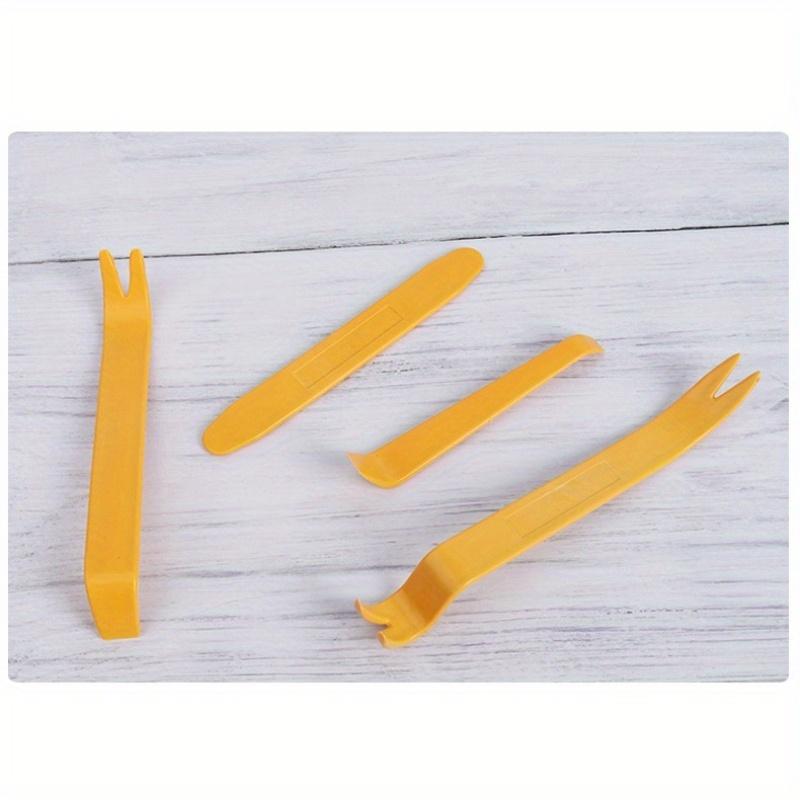 4pcs Car Audio Disassembly And Assembly Tools Plastic Crowbar Door Panel Interior Buckle Disassembly Navigator Disassembly