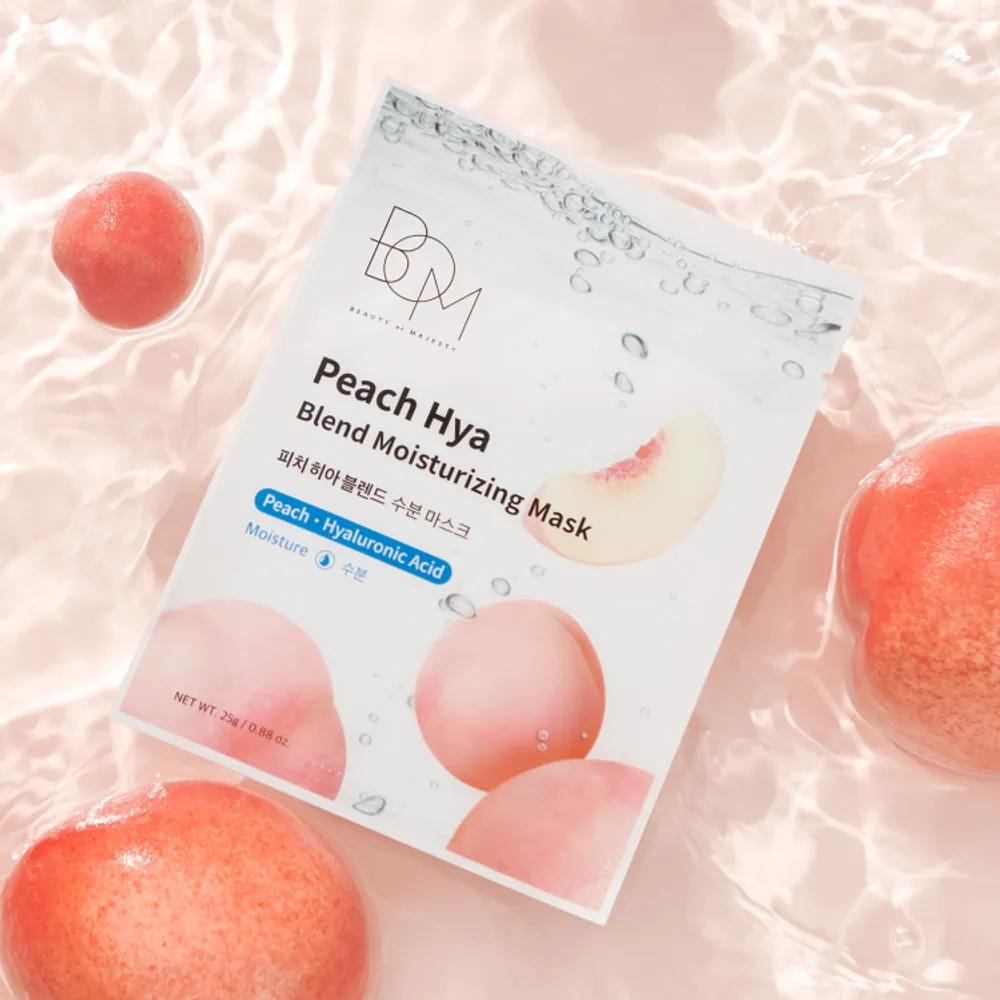BOM Peach Hia Blend Moisture Mask (10 Sheets)