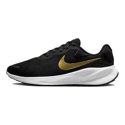 Revolution 7 Wide Black Metallic Gold Женские кроссовки Белые FZ6829-002