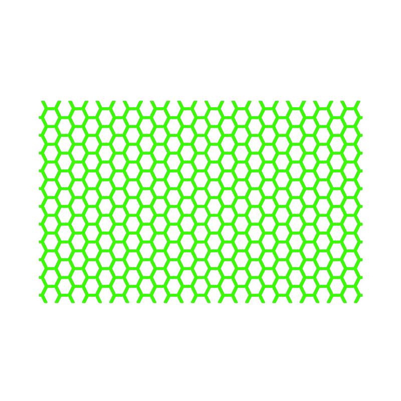 Задний фонарь автомобиля Сотовые наклейки Задний фонарь Крышка лампы