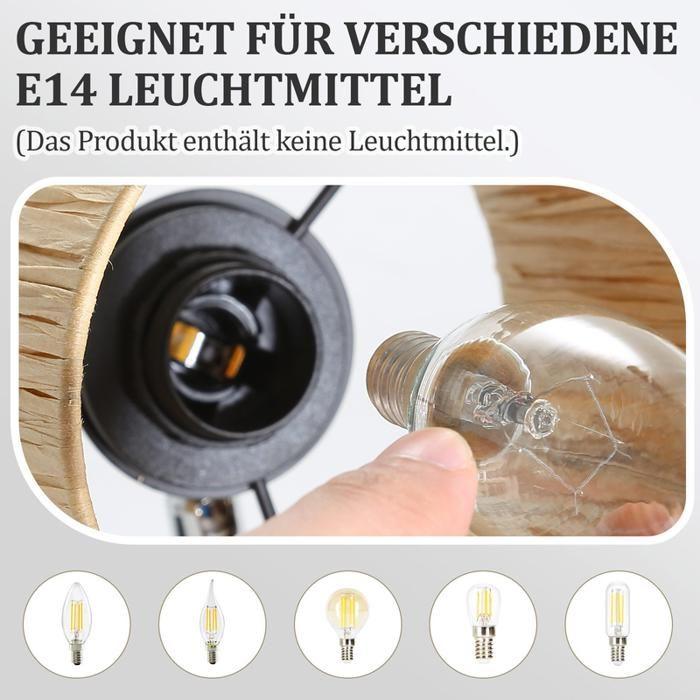 Spot de plafond - NETTLIFE - 4 flammes - E14 - Métal noir - Orientable 350°