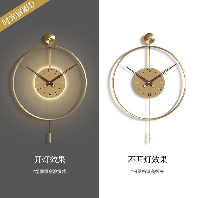 Новые современные светодиодные часы для украшения дома, настенные часы для гостиной, креативные часы для ресторана