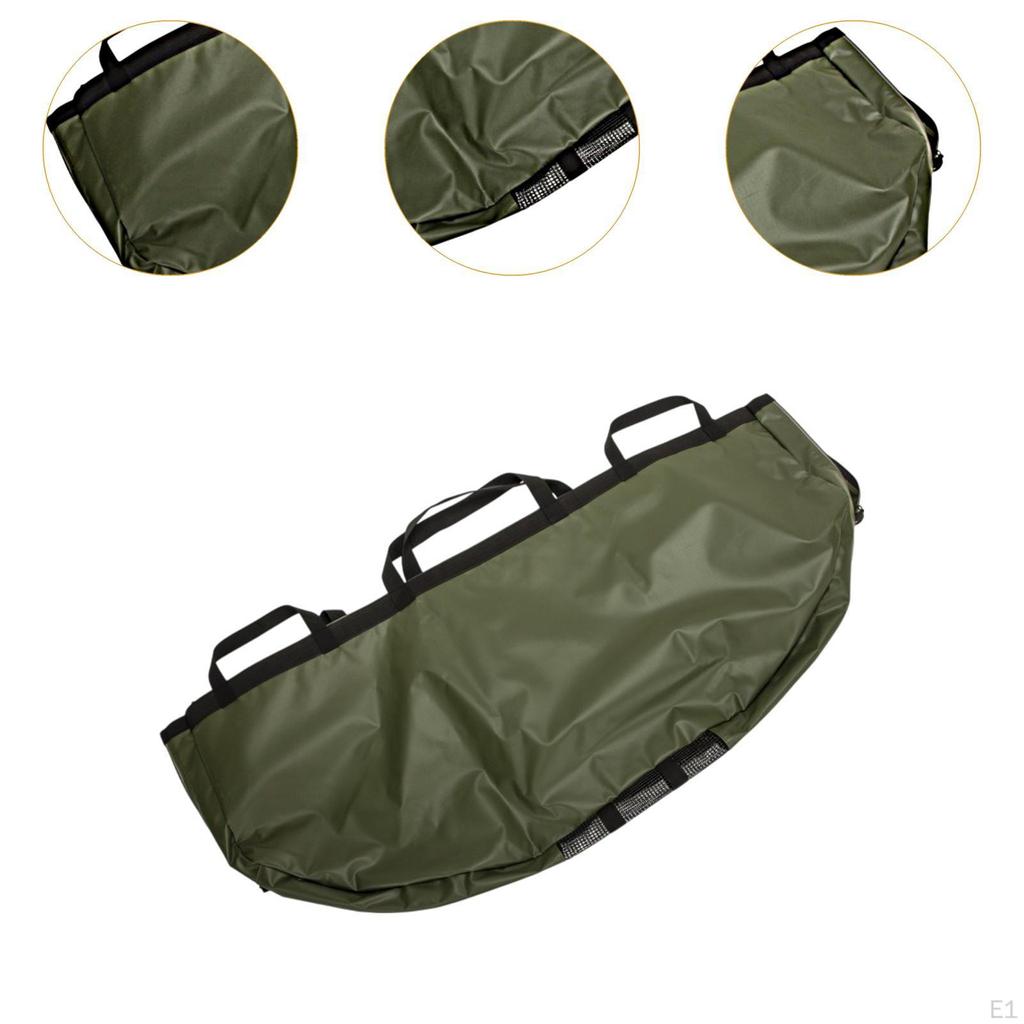 PVC Fishing Sling Accessories Abrasion-resistant Heavy Duty Portable Unhooking Bag Landing